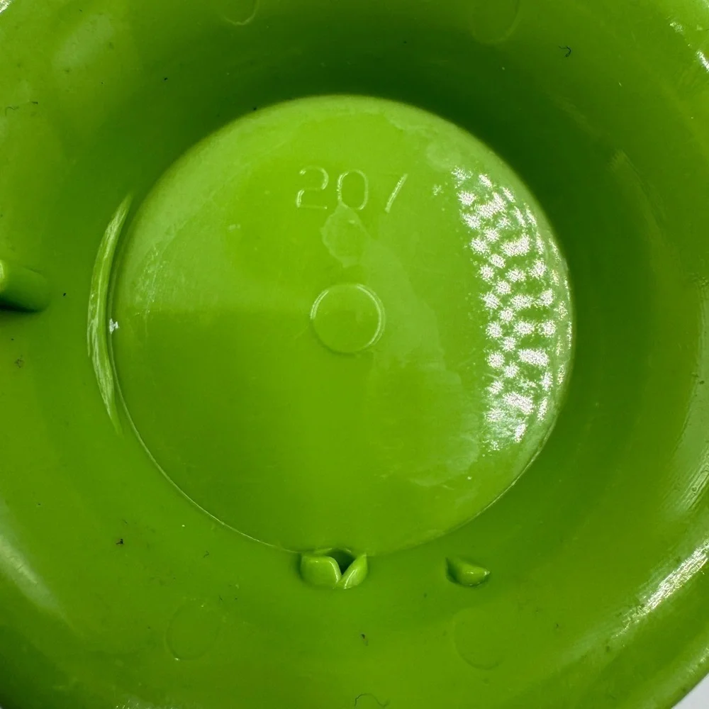 Vintage 8pc Lime Green Melamine Mid Century Bowls & Cups
